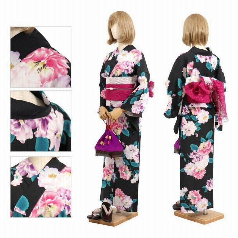 撫松庵 セオアルファ浴衣ゆかた セオα ぶしょうあんフリルパンジー