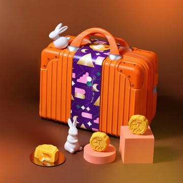 [指定區間出貨]年節優惠至1/15【法布甜】經典手提行李箱【頂級流心奶皇6入|14吋行李箱1入】盒裝｜伴手禮｜年節禮盒