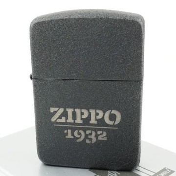 【ZIPPO】美系~1941復刻版打火機-黑裂紋1932-Zippo標誌設計 NO.46567