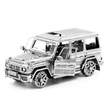 【臺灣有貨】狂模 越野車BZS G500 金屬拚裝模型3D立體拚圖紀念拚接高顔值