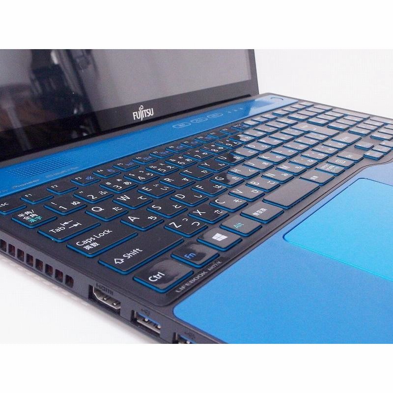 FUJITSU 富士通 ノートパソコン LIFEBOOK AH77/K FMVA77KL（アクア