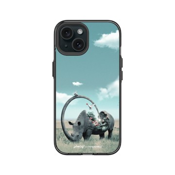 iPhone 15 Clear 酷墨灰 - Julien Tabet - 秘密花園