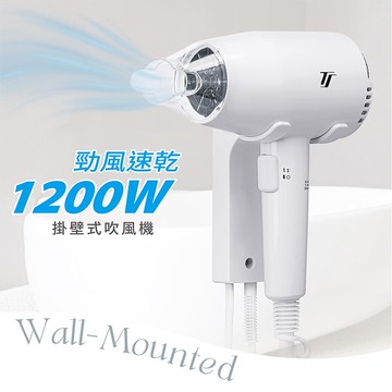 【TAHSIN 達新牌】掛壁式吹風機/按鍵開關(TS-1899P)