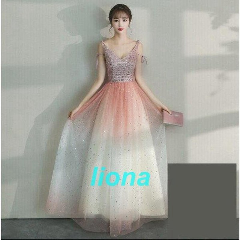 演奏会 花嫁 ロング丈 イブニングドレス キラキラ ワンピース ナイトドレス パーティー 結婚式 披露宴 キャミワンピース スエレガンス フォーマル 代 30代 通販 Lineポイント最大get Lineショッピング