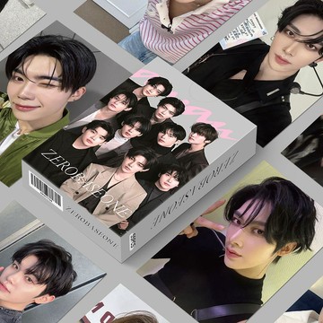 🍀臺灣出貨🍀110張男團ZEROBASEONE鐳射小卡高顏值韓彬沈泉銳周邊明信片lomo卡