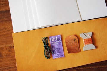【縫一本書 • 手縫書】 材料包/古書縫法/含工具及圖解教學