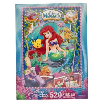 THE LITTLE MERMAID 小美人魚 拼圖 B 15歲以上  520片  1盒