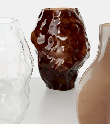 101 Copenhagen Katachi Big glass vase by Kristian Sofus Hansen and Tommy Hyldahl