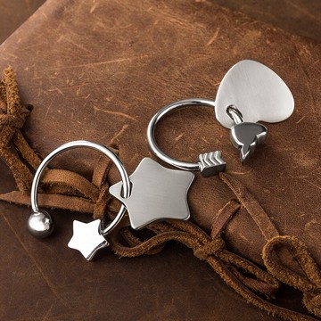 星空掛飾鑰匙扣掛件創意個性汽車鏈情侶一對簡約鎖匙圈環可愛男女