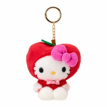 小禮堂 Sanrio 三麗鷗 Hello Kitty 絨毛玩偶吊飾 (302水果吧)