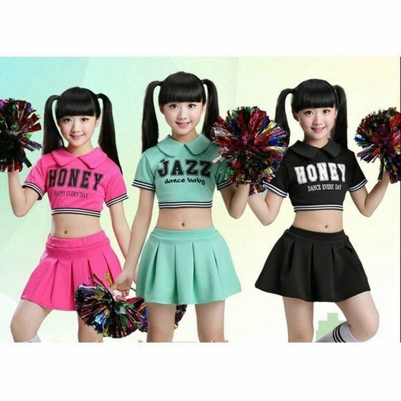 1080円 保障できる チアガールダンス衣装 体操服 ストライプ国旗柄 ミニスカート ｔ