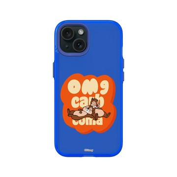 iPhone 15 Clear 激光藍 - 迪士尼-米奇 Mickey - 奇奇蒂蒂 - 甜美午休