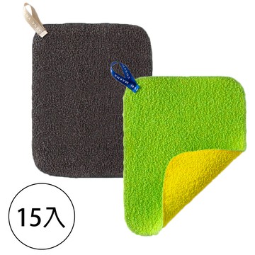 日本MARNA 兩用水垢清潔巾15入 日本製