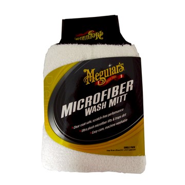 Meguiar's Wash Mitt 美光 微纖維洗車手套 X3002【299免運領券再享折扣】