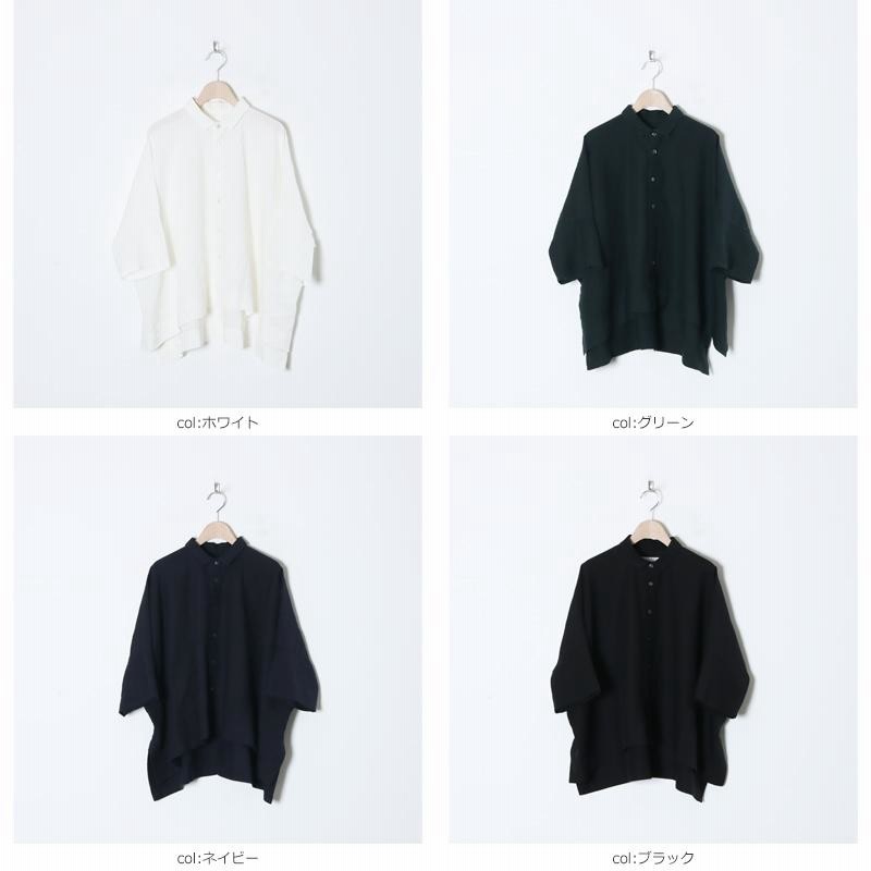 FACTORY (ファクトリー) アイリッシュリネン カジュアル半袖