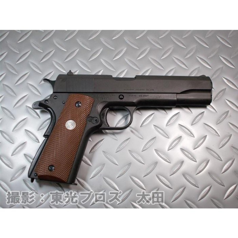 マルシン工業 発火モデルガン コルトガバメント M1911A1 ブラックABS 4920136011342 | LINEブランドカタログ