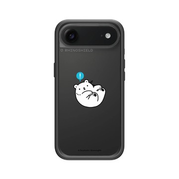 iPhone Air Mod NX -邊框背蓋組合 (相機按鈕) 黑 - 白白日記 Darylhochi - 抓腳腳