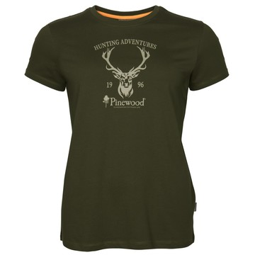 Pinewood 女 PinewoodR Red Deer T-shirt Ws 有機棉 短袖上衣 1-34520100