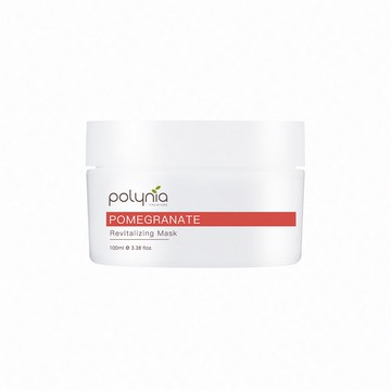 Polynia 紅石榴極透亮抗氧面膜 100mL 泥膜 細紋 暗沉 面膜 晚安面膜 美白面膜 嫩白面膜 美白淡斑面膜