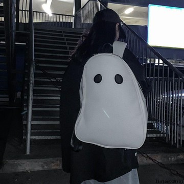 🎒 雙肩包 書包 小眾丑萌書包 原創大容量旅行包學生個性電腦背包 幽靈小鬼雙肩包