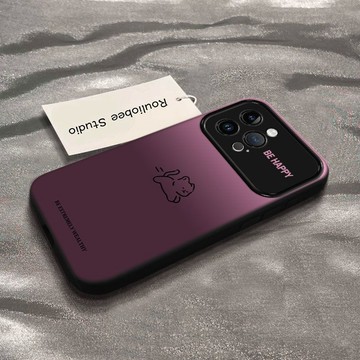 漸層可愛貓咪適用蘋果17promax手機殼iphone16全新15/14/13大視窗防摔套