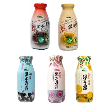 【蝦皮直營】統一生機 木耳露箱購系列 黑木耳露 銀耳露 天然養生 植物膠質 飲料