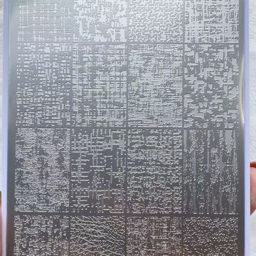 🎀台灣出貨🎀秋冬針織紋理美甲印花板牛仔破布蕾絲鋼板模版印章彩繪圖案工具
