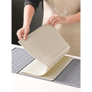 防燙墊瀝水墊加厚硅膠餐桌防熱耐高溫鍋墊廚房臺面菜板防滑濾水墊