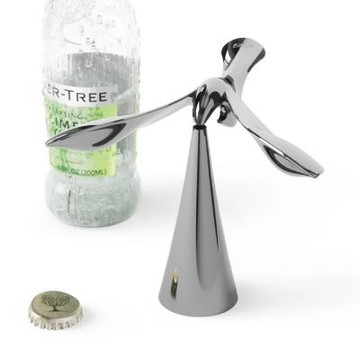 《Umbra》加拿大 Tipsy平衡鳥開瓶器(鈦黑) | 開瓶器 啤酒開酒器 開酒器