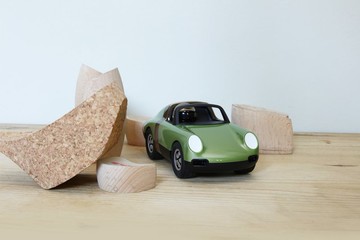 Playforever LUFT經典敞篷跑車-金屬綠色