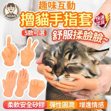 逗貓小手【布萊恩👨🏻隔日到貨】寵物玩具 擼貓小手 小手指套 擼貓手指套 逗貓玩具 擼貓神器 狗狗玩具 撸貓可愛小手