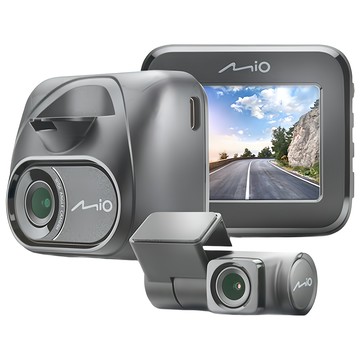 台灣 MiO C595WD 星光級 安全預警6合1GPS WIFI 雙鏡頭行車記錄器  單件