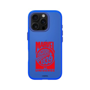 iPhone 16 Pro Clear 激光藍 - 迪士尼-漫威 Marvel - 漫威-復古宇宙標誌