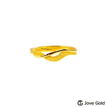 【JoveGold漾金飾】 祈願黃金戒指
