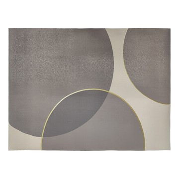 侘寂風 防滑PVC皮革 玄关地垫 可擦拭  100 x 120cm  如意  1個