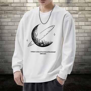 臺灣出貨M-8XL 印花大學T 韓版大學T 衛衣 大學T 長T 長袖T恤 圓領衛衣 長袖上衣 大尺碼大學T 大尺碼衛衣