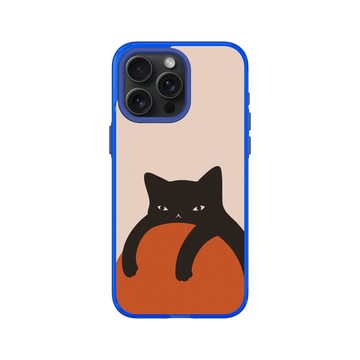 iPhone 15 Pro Max Clear 激光藍 - ilovedoodle (Lim Heng Swee) - The Sun and Cat - 太陽與貓