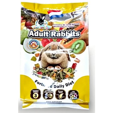 兔飼料 兔料 兔子飼料pet village 兔飼料 水果大餐兔糧兔子飼料全齡兔飼料主食 寵物兔 蔬菜水果 兔子天然水果