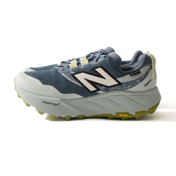 New Balance Hierro V9 GTX D 女鞋 藍色 防水 黃金大底 戶外 越野 慢跑鞋 WHIG643
