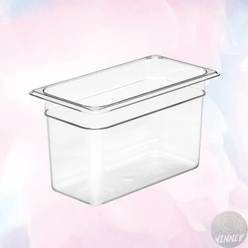 PC份數盆20cm【Winner】方盆 佐料盆 沙拉盆 PC沙拉盆 PC佐料盆調理盆 份數盆 PC調理盆 冰淇淋盆