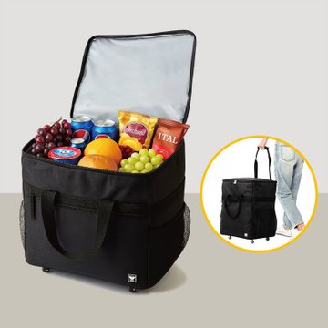 黑潮滑輪式保溫保冷袋-直立-60L-1入