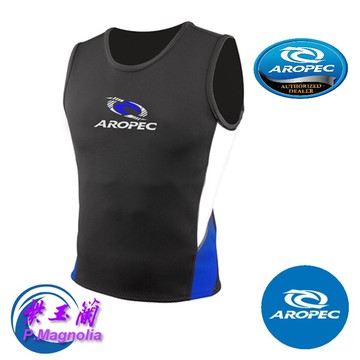 台灣現貨/【AROPEC】1.5mm Neoprene 防寒/游泳背心 – 紫玉蘭