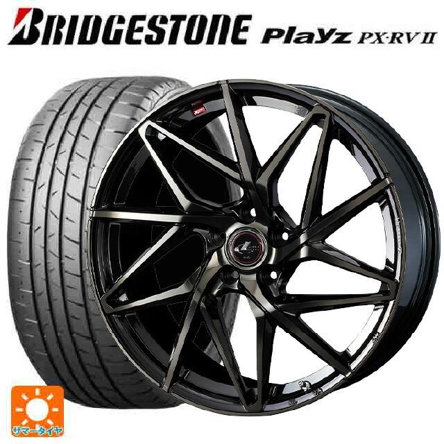 205/60R16 96H XL サマータイヤホイールセット ブリヂストン プレイズ PX-RV2 正規品 # ウェッズ レオニス IT 16-6.5J  | LINEショッピング