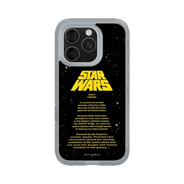 iPhone 16 Pro AirX 流變灰 - 迪士尼-星際大戰 Star Wars - 星際大戰-開場字幕