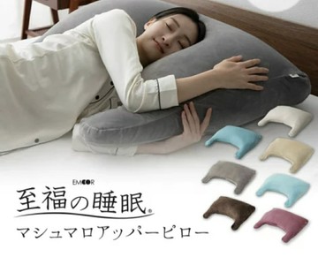 (免運) EMOOR 至福睡眠 日本製 大尺寸 快眠枕 靠背枕 枕頭 抱枕 靠墊 靠枕 躺枕 可拆洗 涼感 日本代購