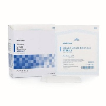 Gauze Sponge 4 X 4 Inch, 50 Count by McKesson