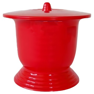 HOUSE 好室喵 紅色 露營便攜式馬桶 戶外廁所用品 易清潔防異味  1個