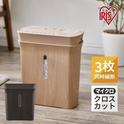 シュレッダー 家庭用 アイリスオーヤマ 電動 電動シュレッダー