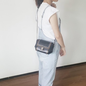 可刻字 新年礼物   客制 斜挎包 iphone 手机袋 背包 单肩包 黑色