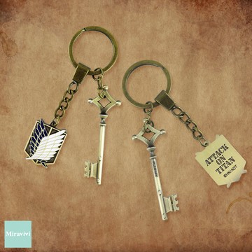 進擊的巨人-金屬鑰匙圈